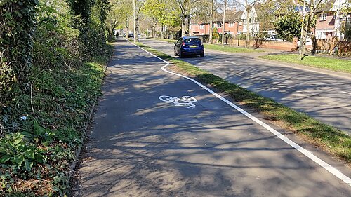 Bluebell Road Cycle Path