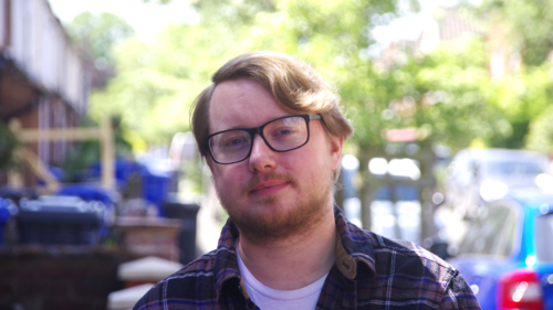 Lib Dem candidate for University, James Hawketts.