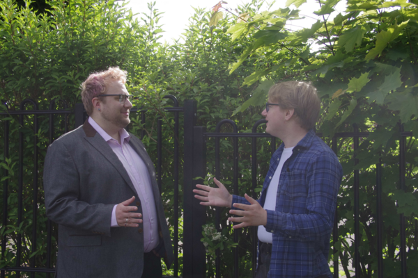 James&Sean talking