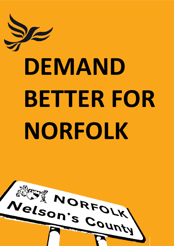 2026 Lib Dem manifesto for Norfolk County Council.