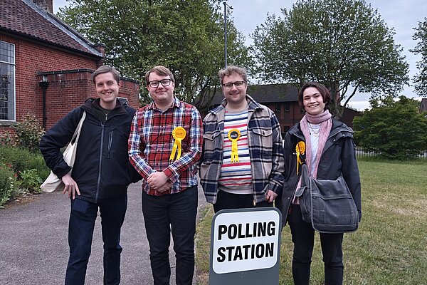 Poll station