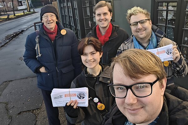 Campaign team in University.
